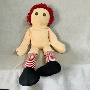 VTG RARE ORIGINAL 36" Raggedy Ann Doll